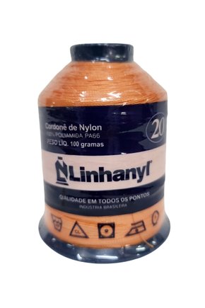 Linha 20/100g Linhanyl Laranja 30